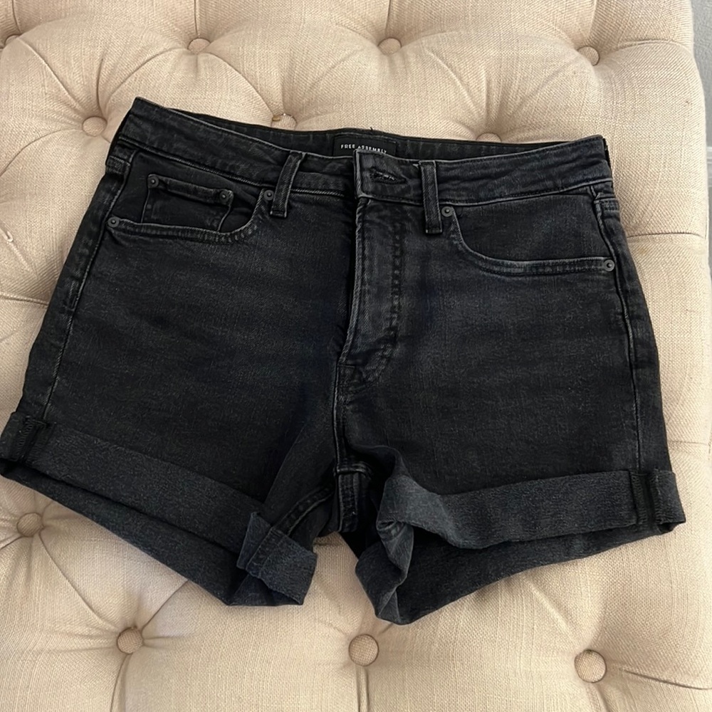 Women Black short